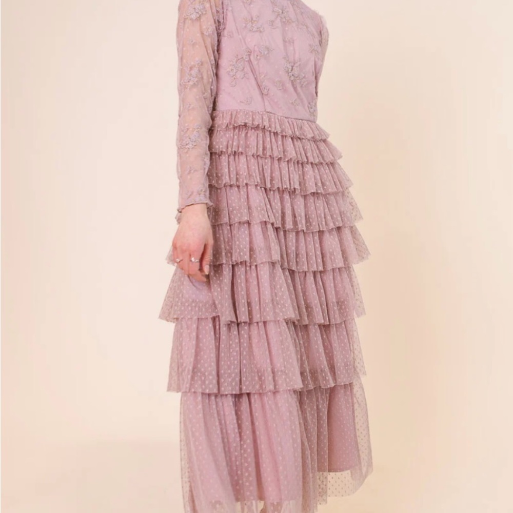 Ella dress in Mauve